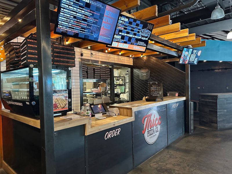 A Pizza Counter With Plenty Of Attitude
