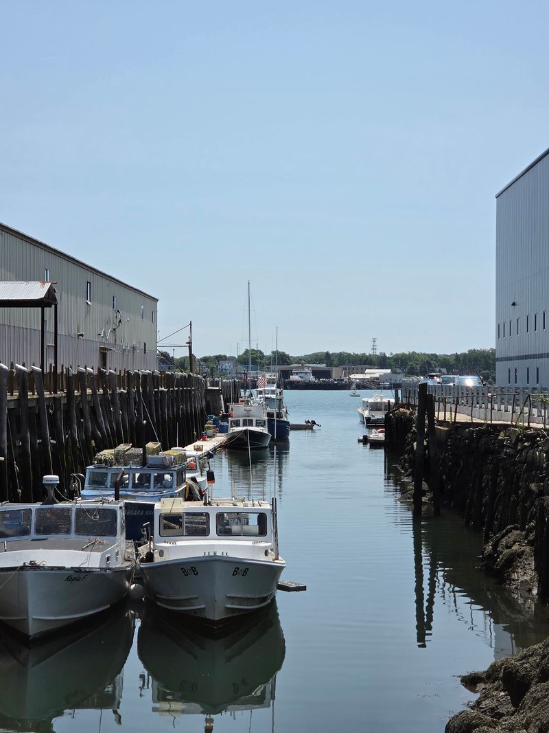 Commercial Street Keeps The Diner Close To The Waterfront
