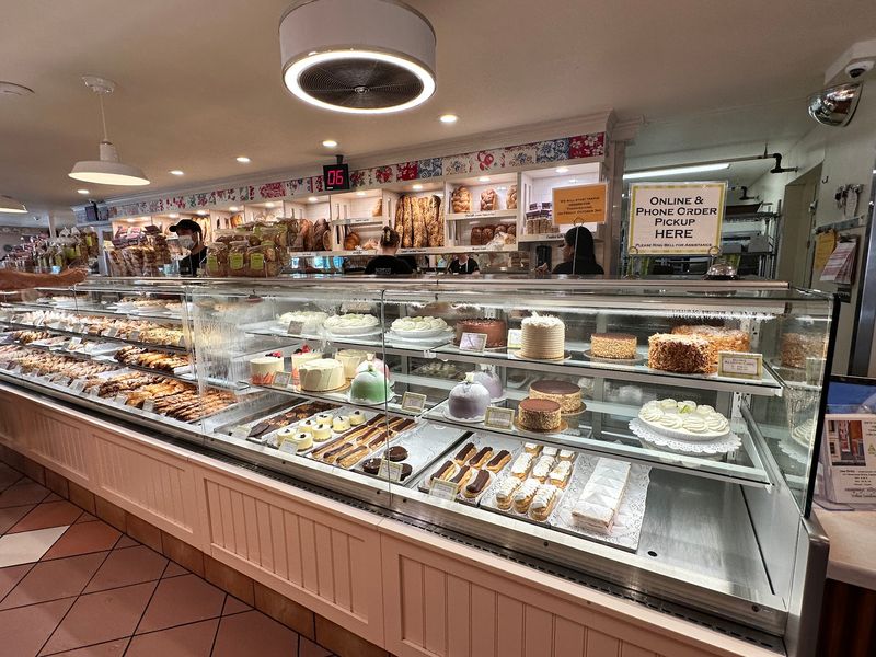 Glass Cases Full of Baked Treasures