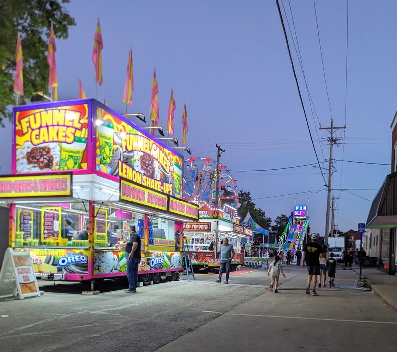 Food Booths Keep Main Street Busy Beyond Dessert