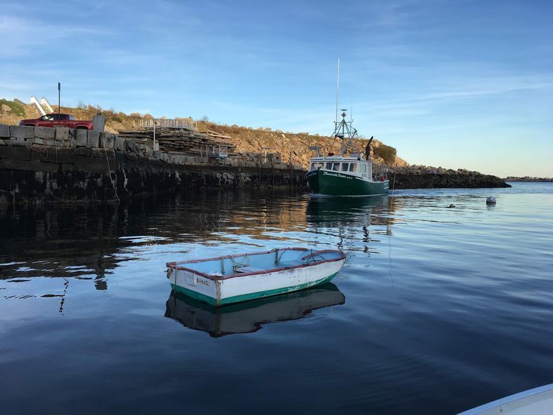 Granite Pier Shows Rockport From A Different Angle