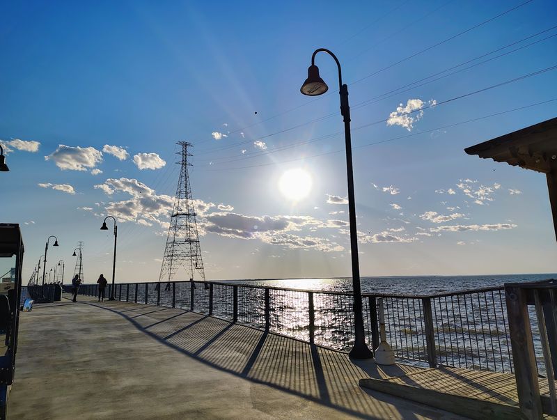 The Fishing Pier Can Stretch The Visit Past The Meal