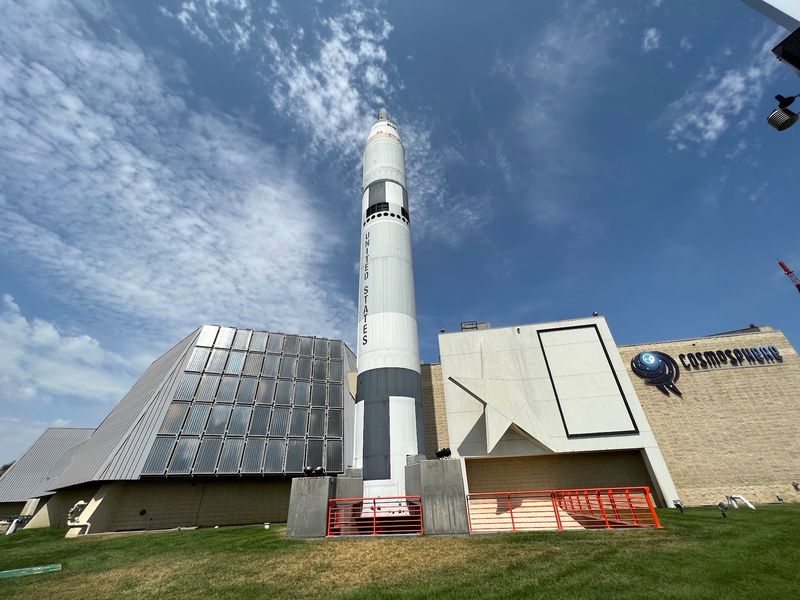 Real Spacecraft Sit In The Middle Of Wheat Country