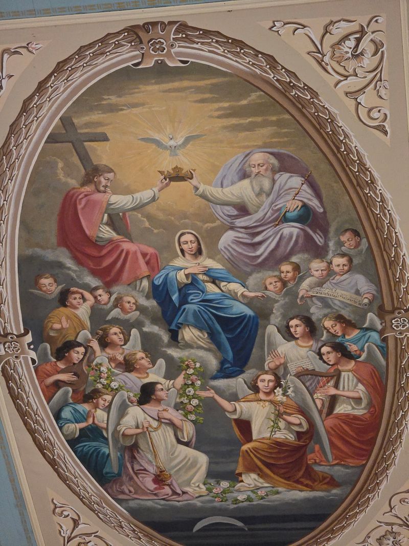 Stenciled Ceilings And The Fifteen Painted Mysteries