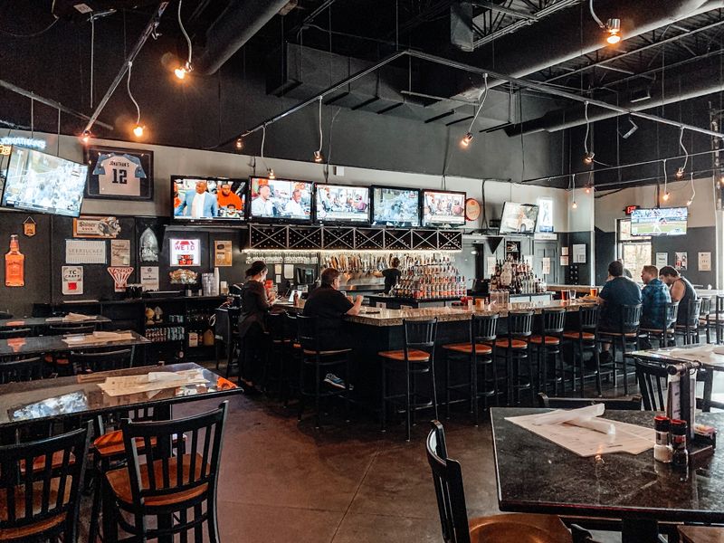 The Sports-Grille Setting Keeps Dinner Casual