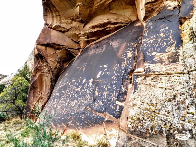 Indian Creek Canyon Gives The Rock Its Frame