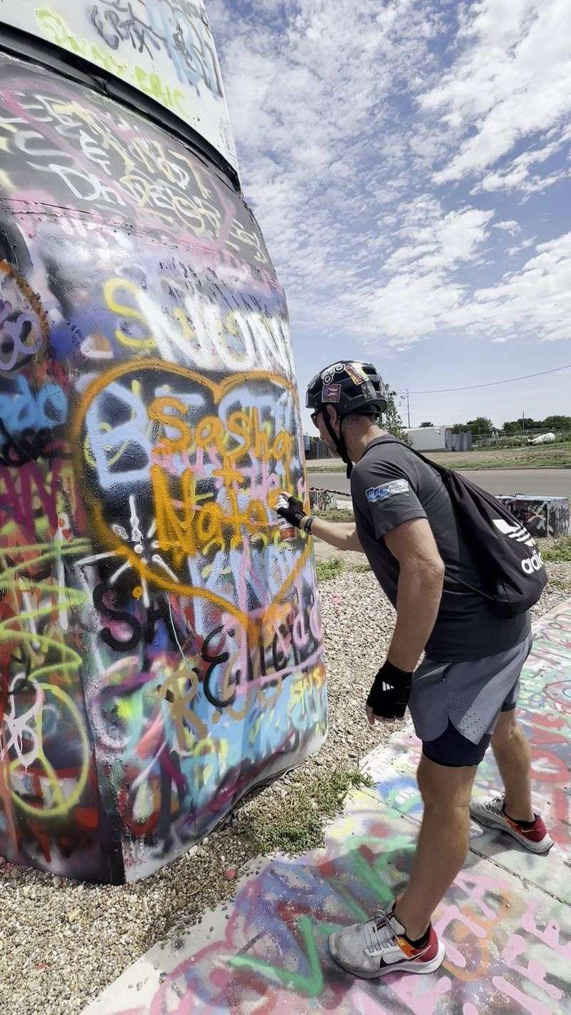 Spray Paint Is Part Of The Attraction