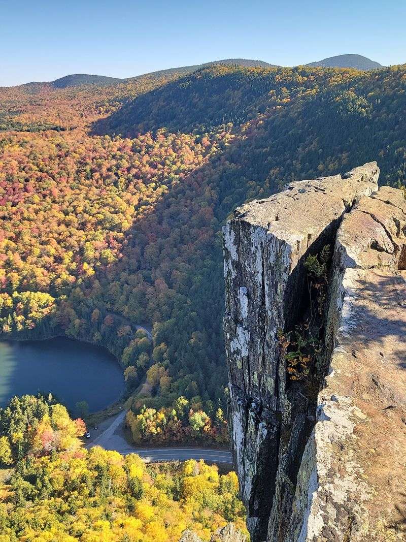 Table Rock Looks Down Over The Entire Notch