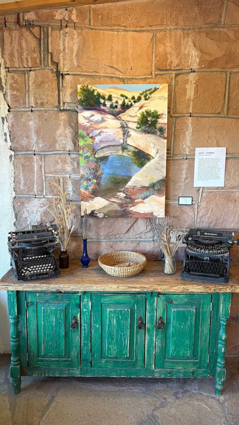 Art, Typewriters, And A Patio Give The Cafe Its Own Pulse