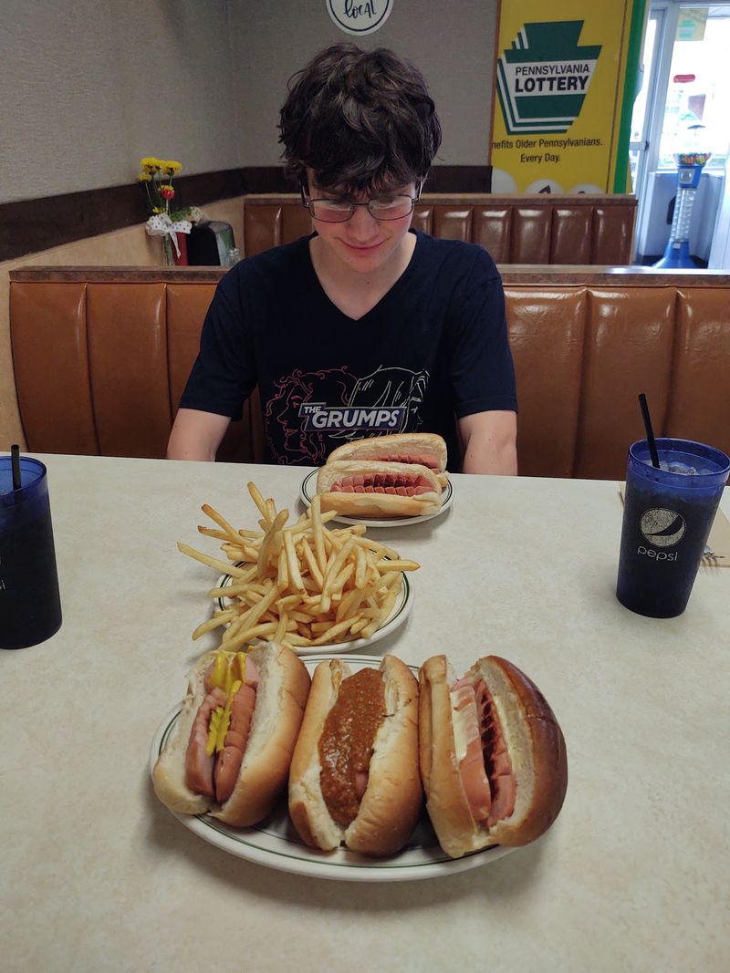 Mustard, Chili, and Onions All the Way