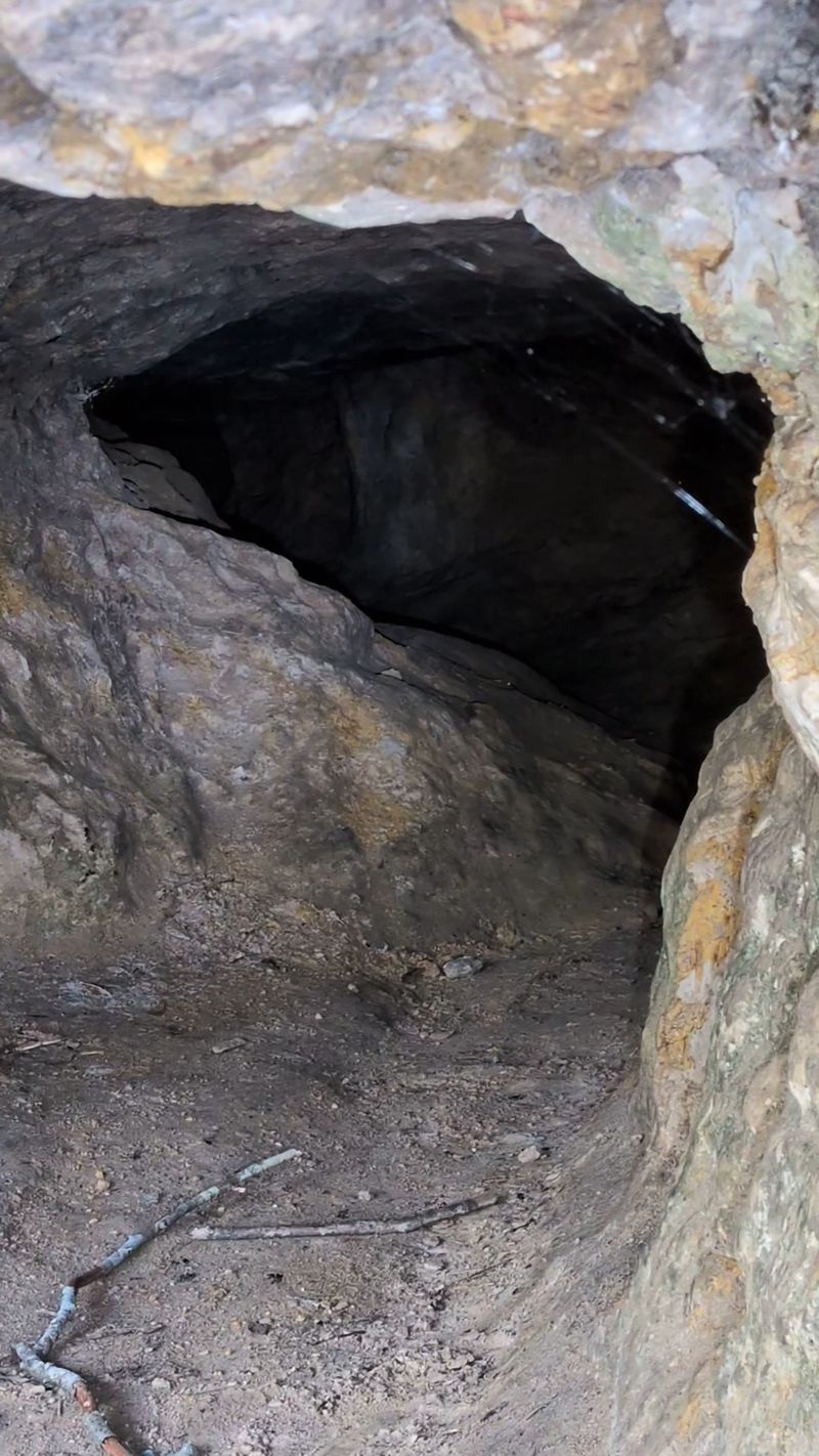 Cool Air Inside The Cave Mouth