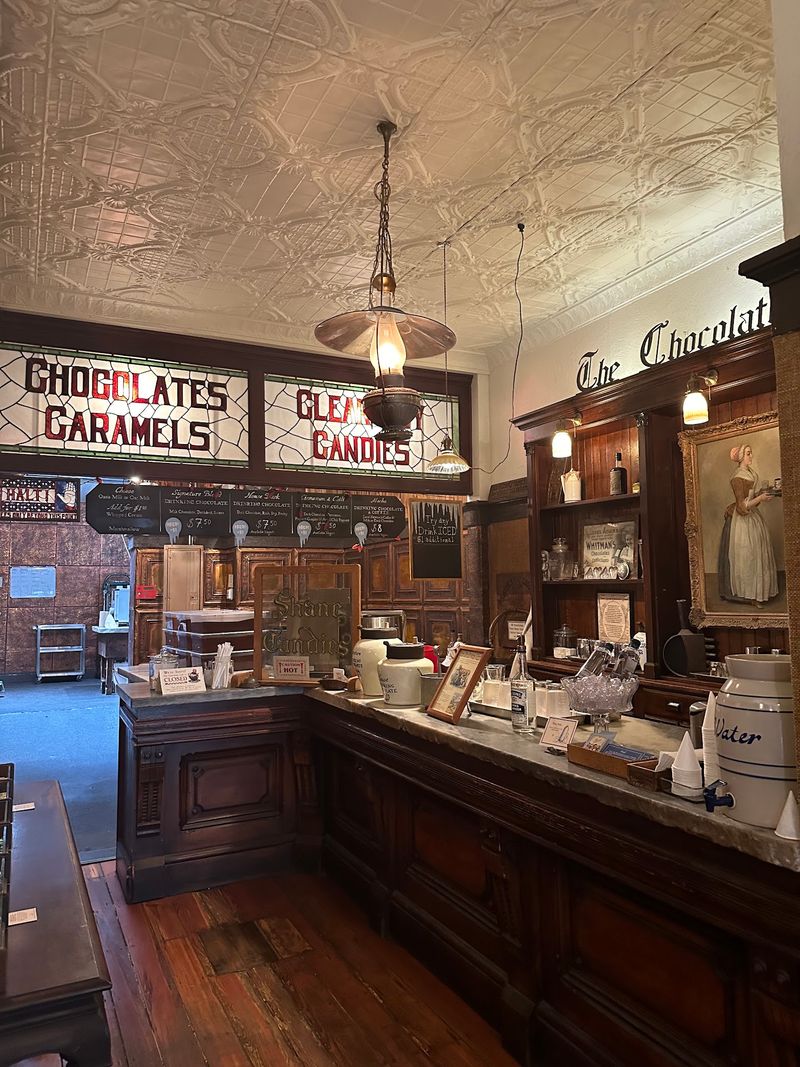 The Hot Chocolate Bar in Back