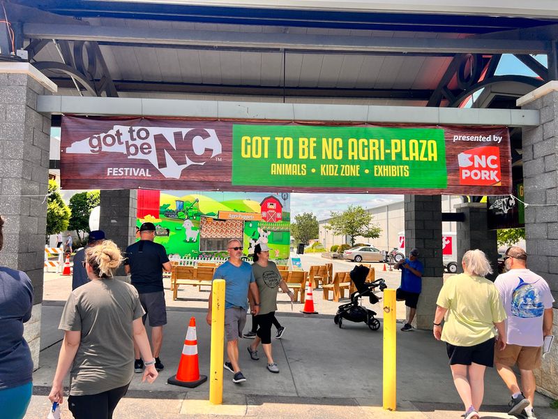 The Agriculture Pavilion Packs North Carolina Products Indoors