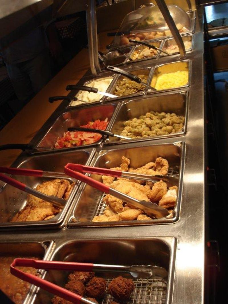 The Hot Bar Lets Appetite Decide The Size Of The Meal