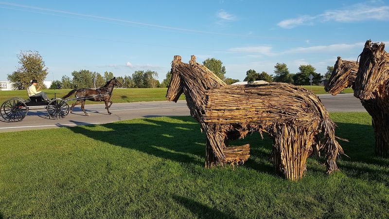 Giant Straw Bale Art Turns The Backroads Into A Fall Route