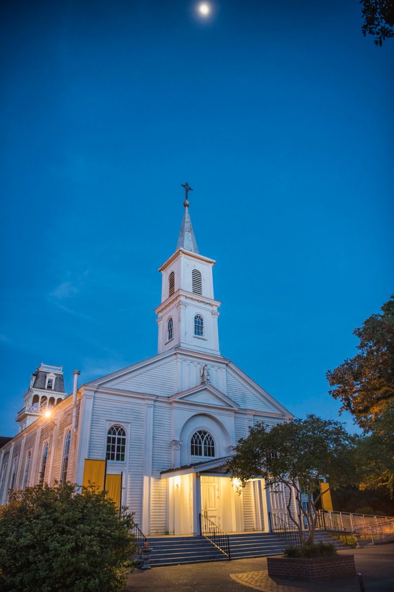 A Wooden Church On Church Street In Grand Coteau