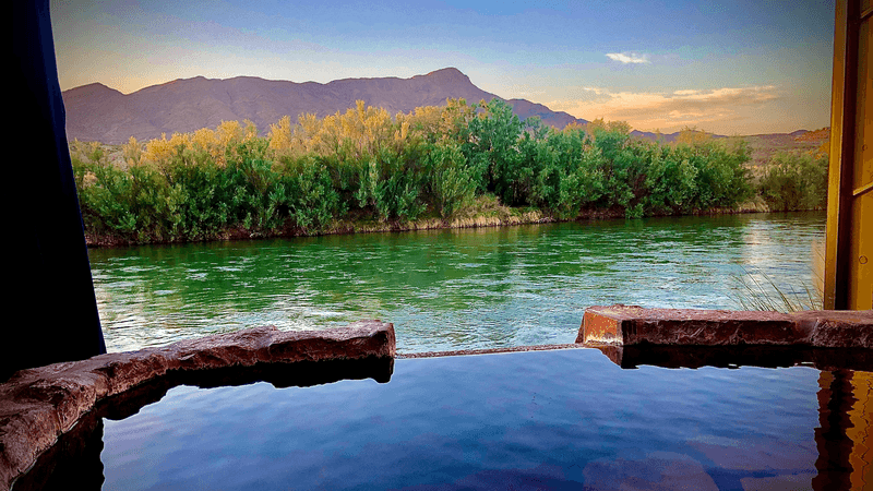 A Riverside Soaking Retreat in Truth or Consequences