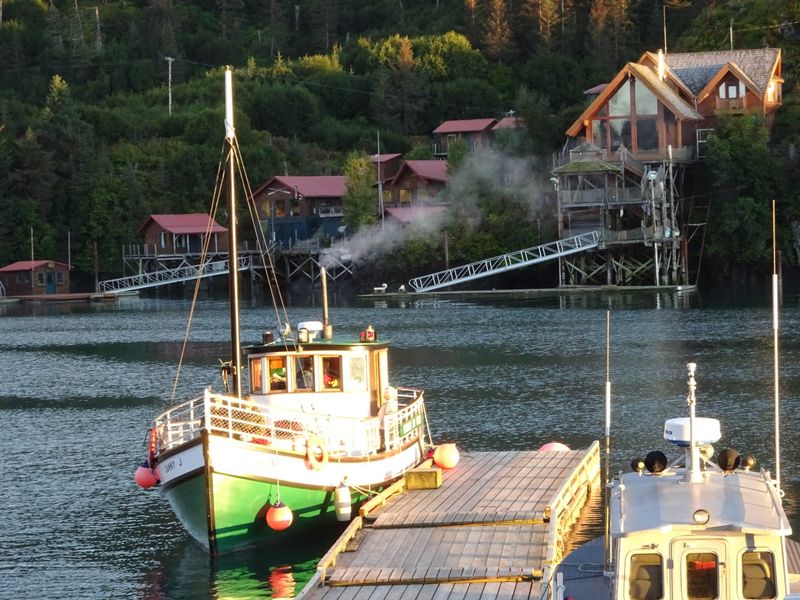 There Really Are No Roads Into Halibut Cove