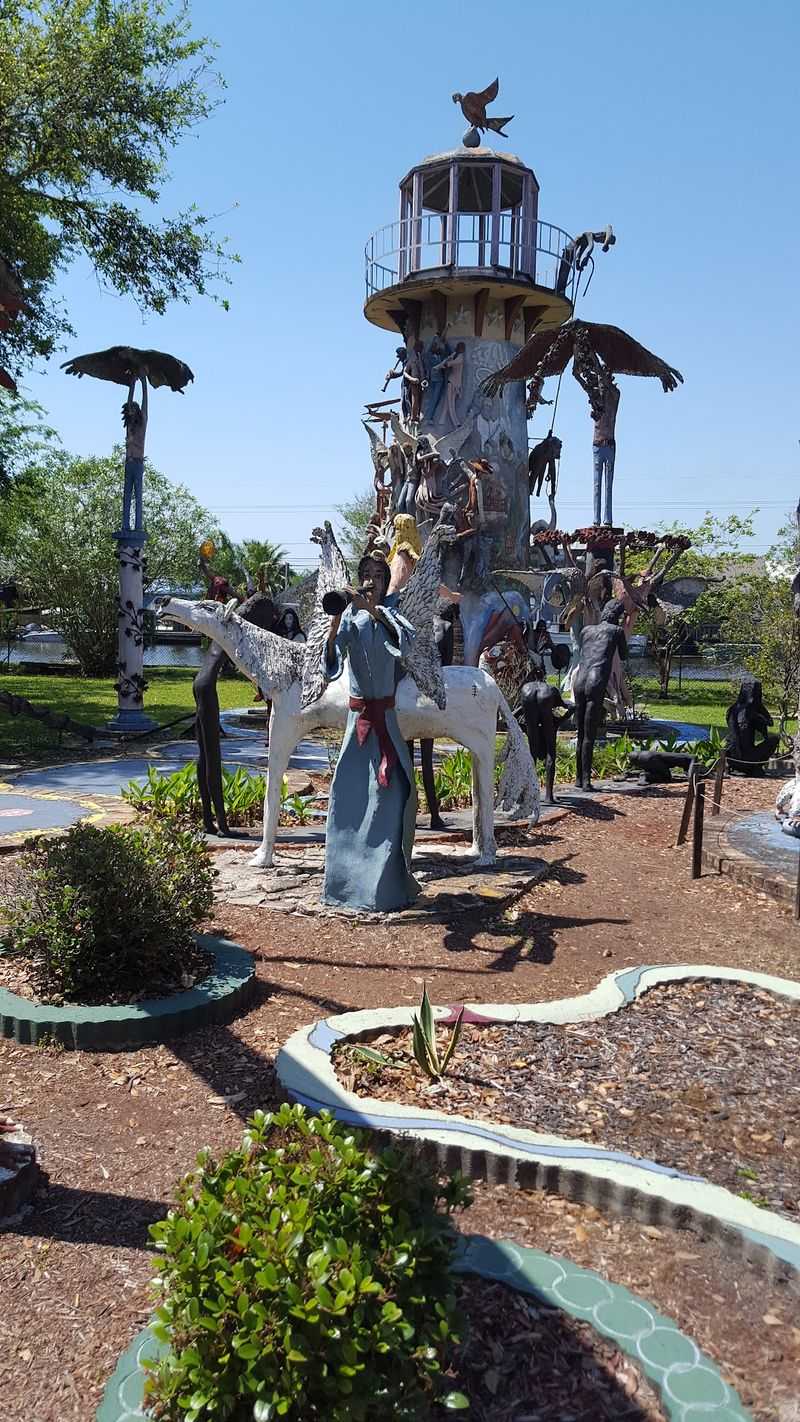 A Concrete Crowd On Bayou Petit Caillou