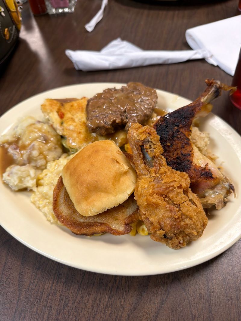 The Buffet Is Built Around A Weekday Lunch