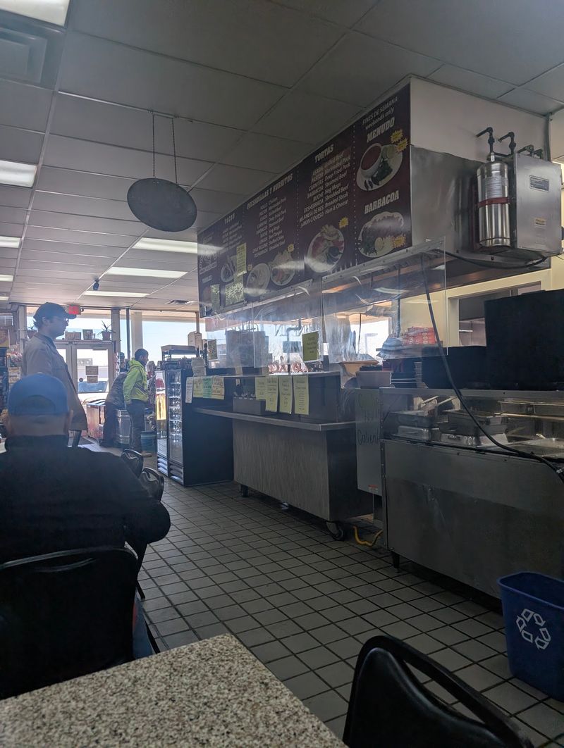 A Taco Counter Living Inside A Real Grocery Market