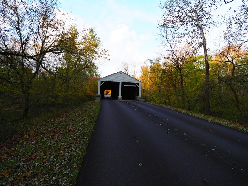 Start The Drive At Indiana's Oldest Covered Bridge