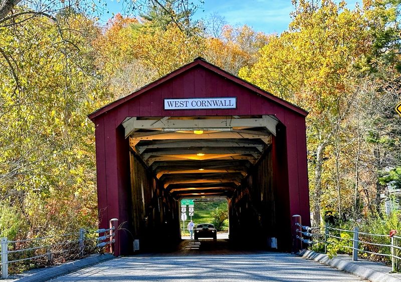 Cornstalk Covered Bridge Starts The Drive In Northern Putnam County