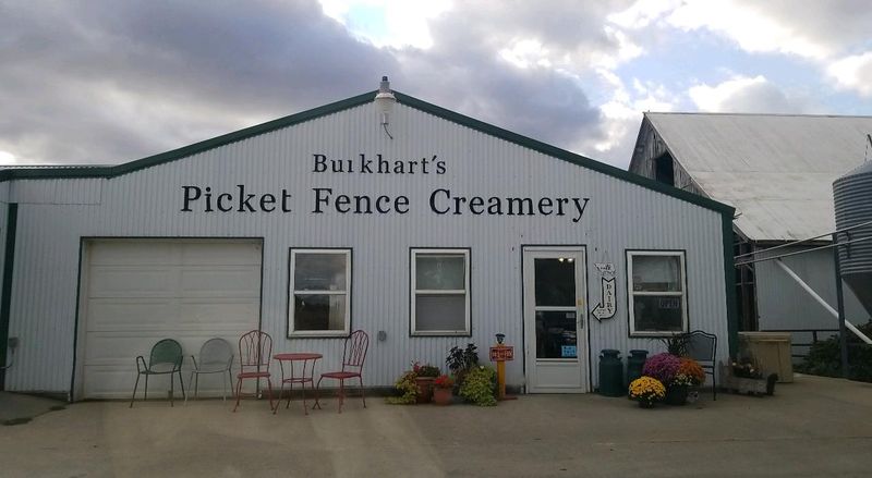 A Creamery At The End Of A Country Road