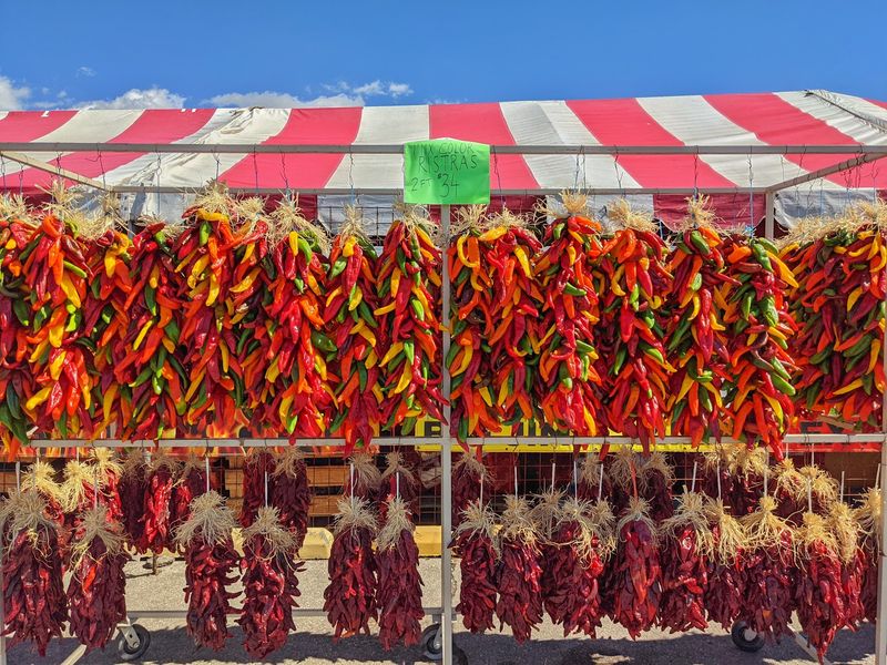 A Chile Stand Anchored on Albuquerque's East Side