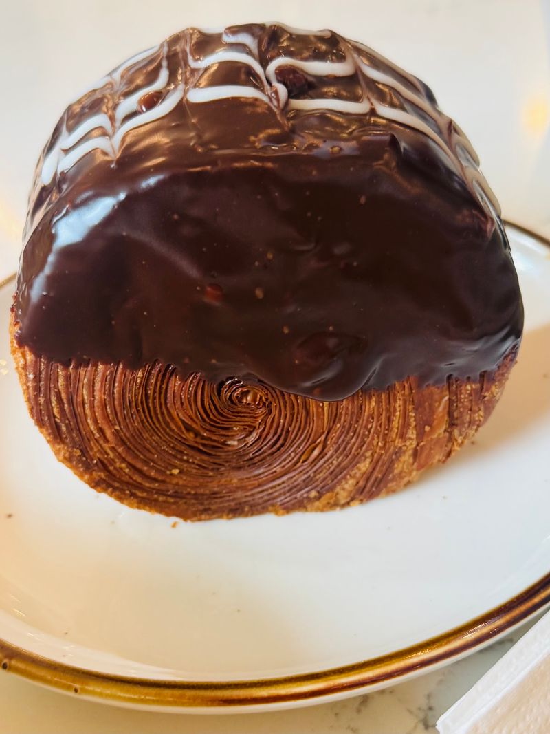 Start With The Chocolate Croissant
