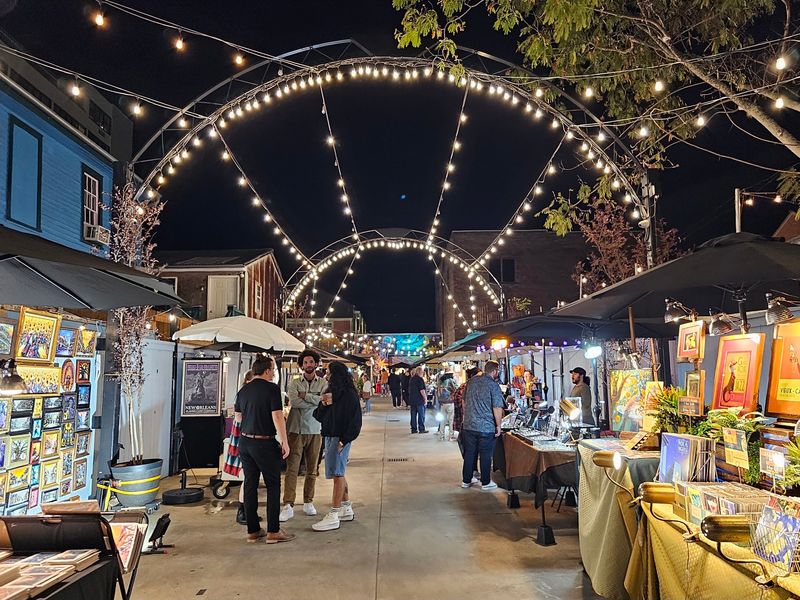 A night market tucked into Frenchmen Street