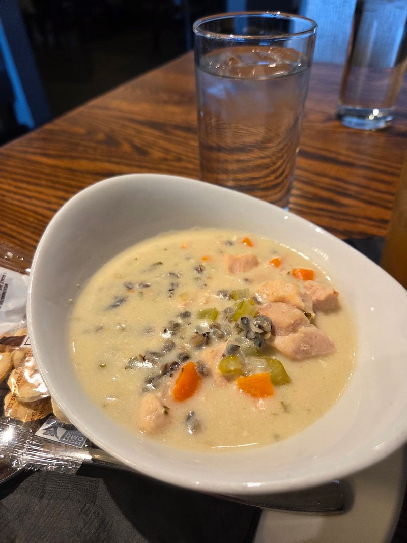Chicken Wild Rice Soup Has A Place On The Menu