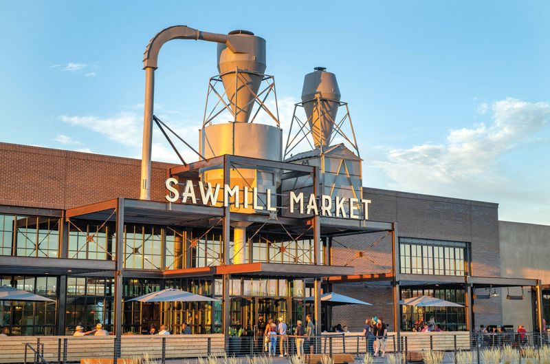 A Timber Warehouse Reborn in the Sawmill District