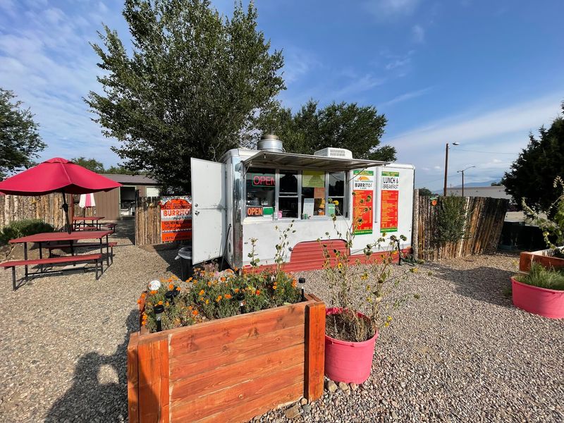 A Burrito Truck on Paseo Del Pueblo Sur