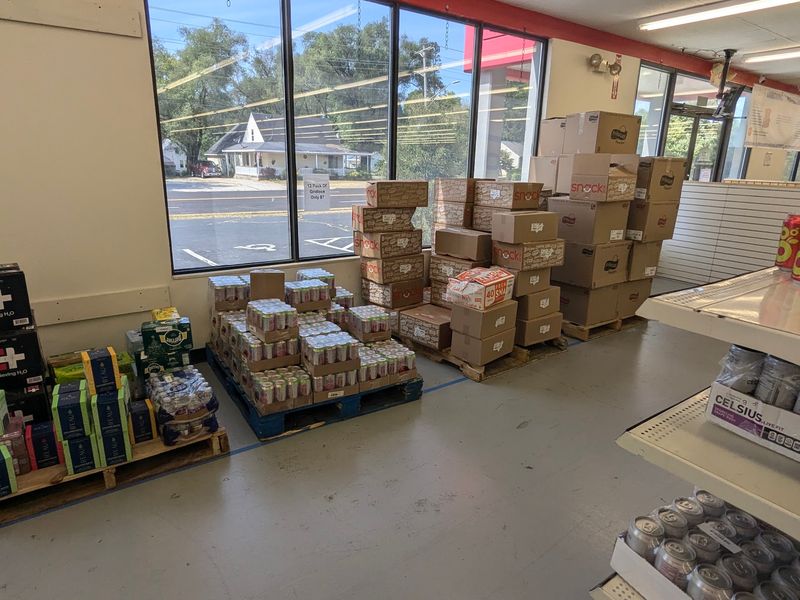 Liquidated Retail Goods Give The Store Its Core Mix