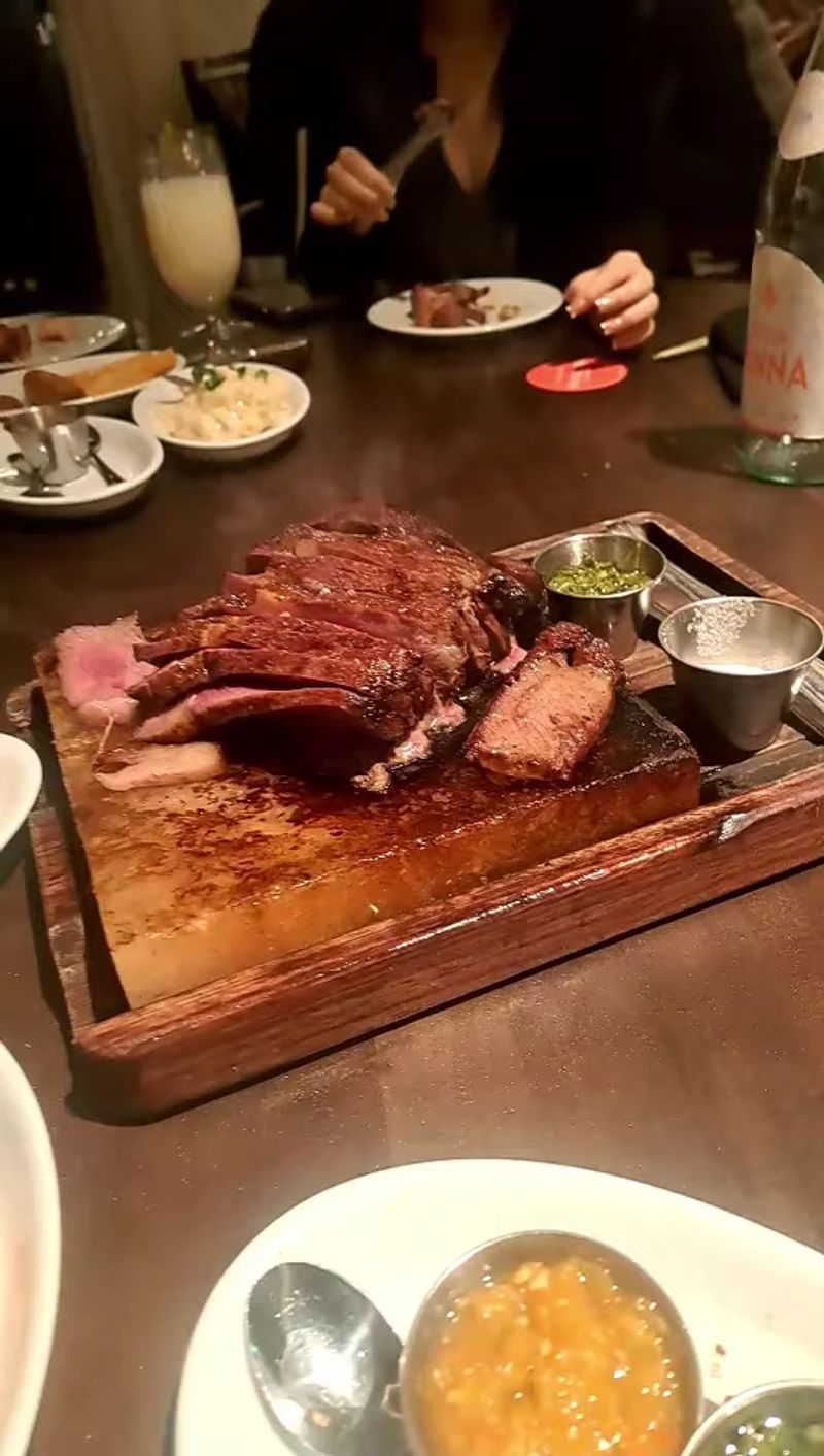 Gaucho Chefs Work In Full View