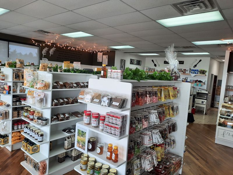 Old-Fashioned Goods Fill The Shelves