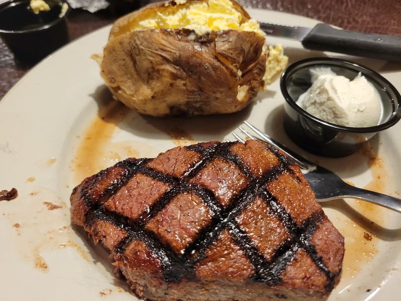 The Beef Is Aged Before The Knife Comes Out