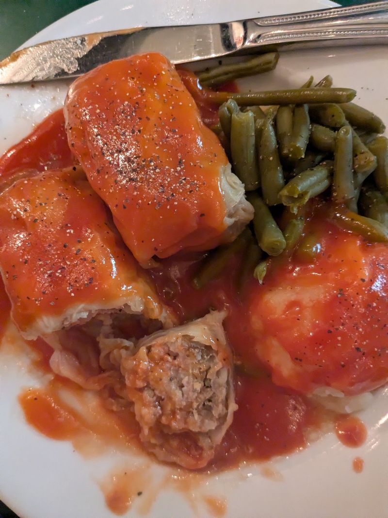 Stuffed Cabbage And Kielbasa Give The Table More Range