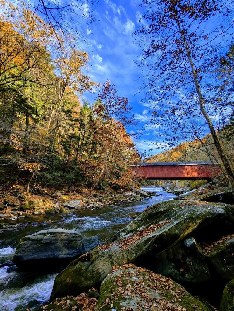 A Glacier-Carved Gorge in Lawrence County