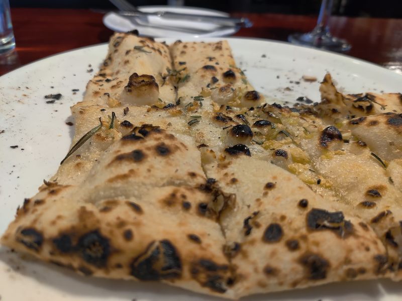 House-Baked Focaccia Starts The Meal