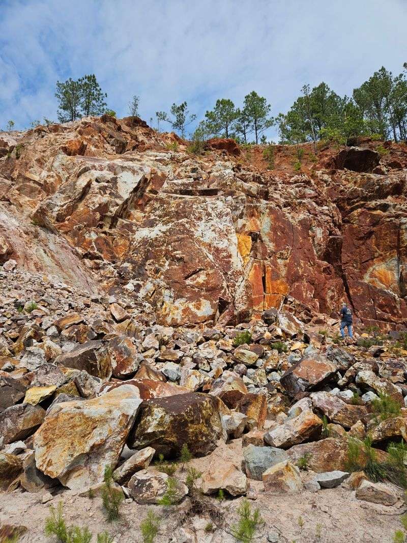Graves Mountain Was Once A Major Kyanite Mining Site