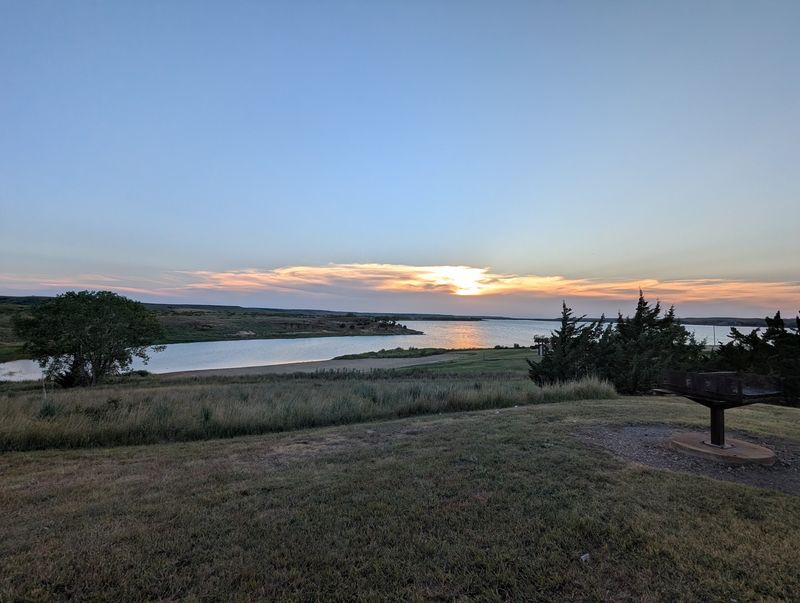 Minooka Park Campground at Wilson Lake, Sylvan Grove