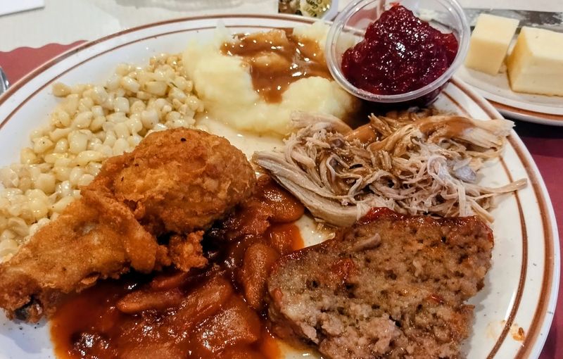 Ham Balls, Fried Chicken, and Other Smorgasbord Stars