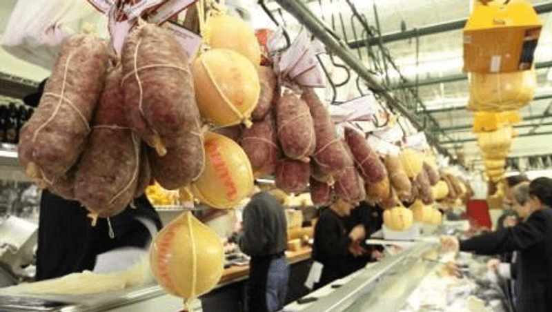 Cured Meats Lined Up Like a Delicious Roll Call