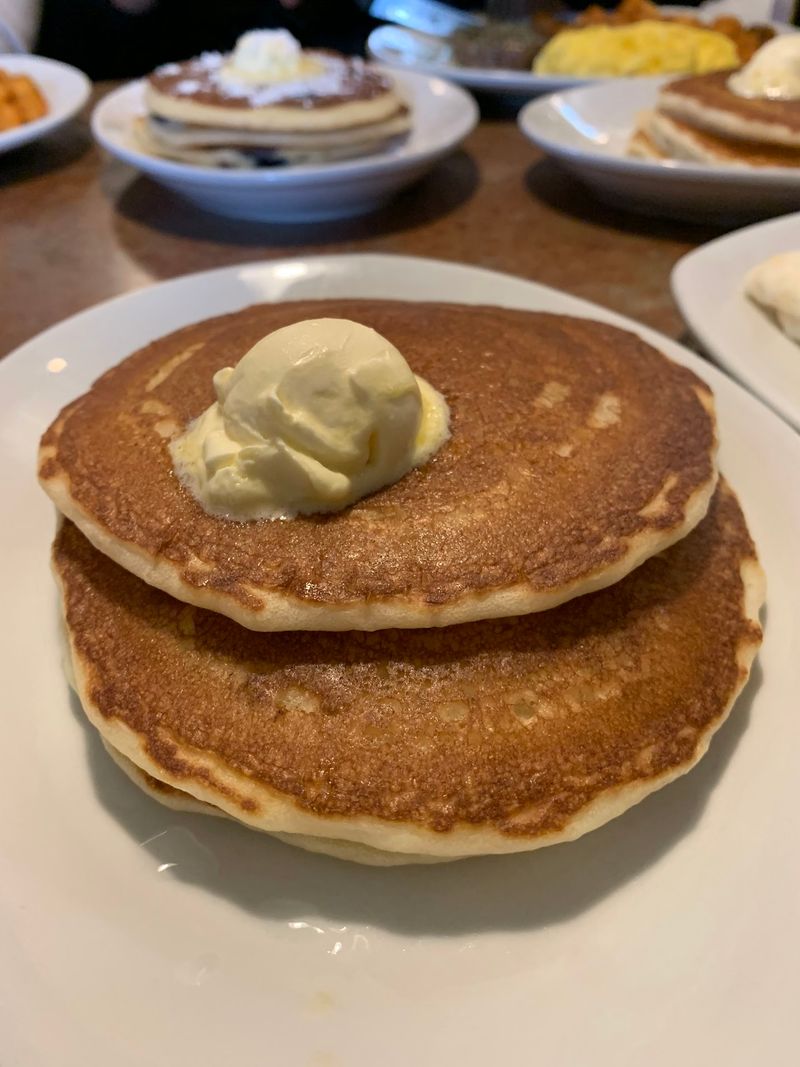Pancakes That Arrive Steaming
