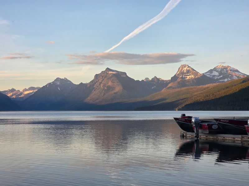 Stick Around For Sunset And Watch The Peaks Turn Pink