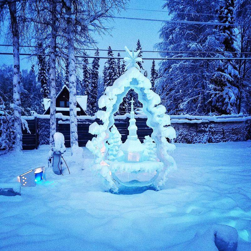 Bundle Up For Ice Sculptures And Holiday Festivities