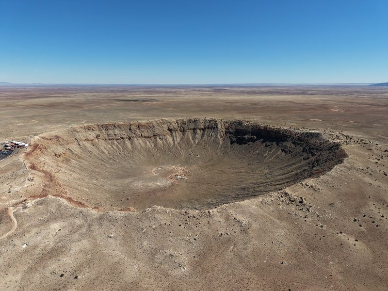 The Impact Left A Scar More Than 4,000 Feet Across