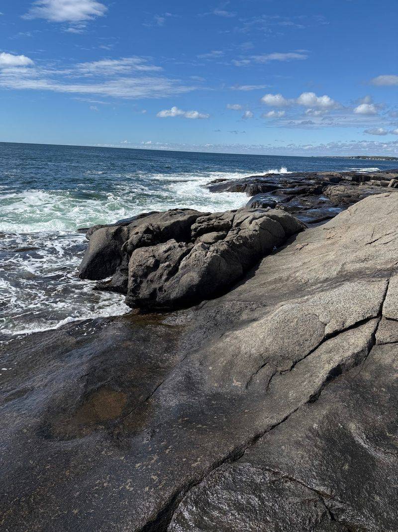 Waves And Granite Make Every Photo Pop